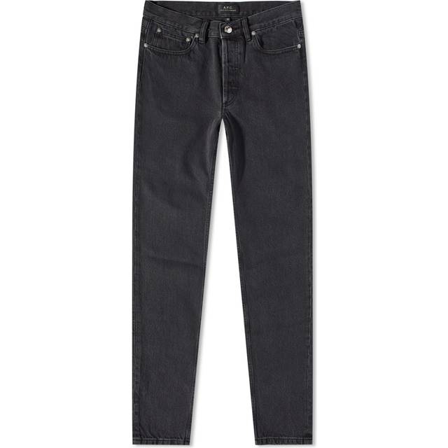 A.P.C. Black Petit New Standard Jeans - LZE WASHED BLACK - WAIST US 27
