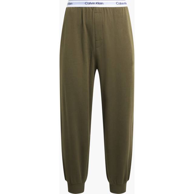 Calvin Klein Elasticated Waist Joggers - Olive