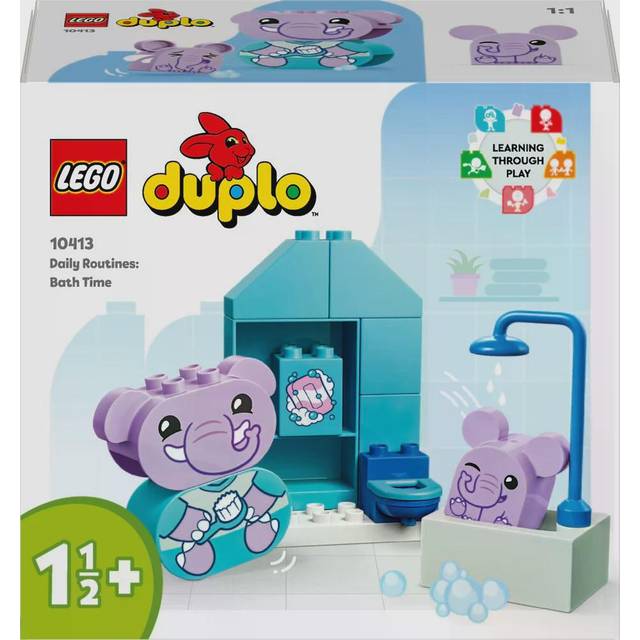 LEGO DUPLO My First - Daily Routines Bath Time - Building & Construction for Ages 2 to 4 - Fat Brain Toys