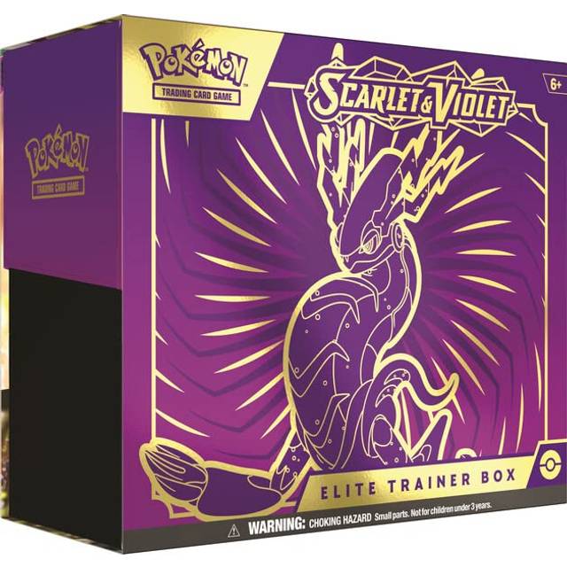 Pokemon Scarlet And Violet (Base Set) Elite Trainer Box Miraidon (Purple)