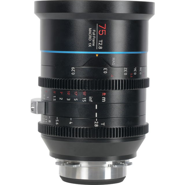 SIRUI Jupiter 75mm T2.8 Full-frame Macro Cine Lens for PL mount