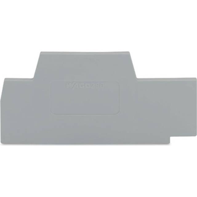 WAGO 280-342 2.5mm Double Deck End and Intermediate Plate for 280-...