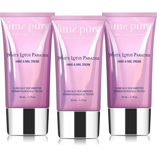 âme pure White Lotus Paradise Hand Cream Set Of 3 Pieces X 50ml