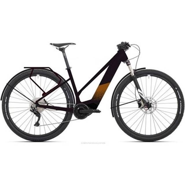 Elcykel Superior Hybrid EXR 6070 Bl Touring gloss black gold copper s 2023