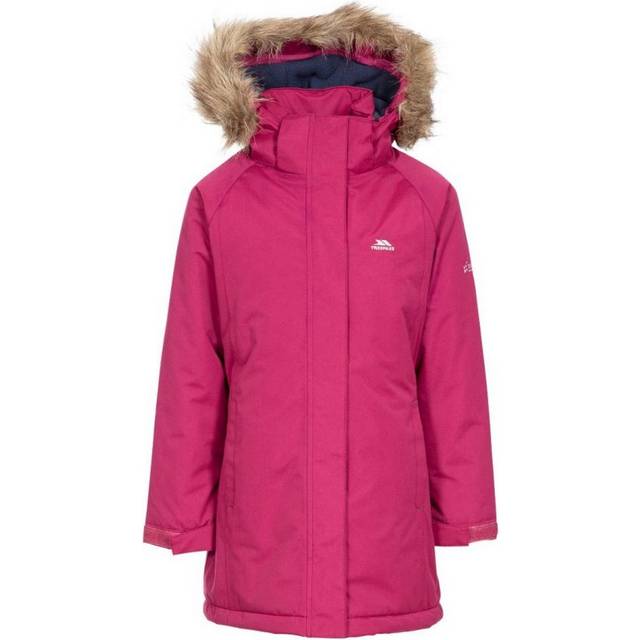 Trespass Girls Waterproof Parka Jacket Fame