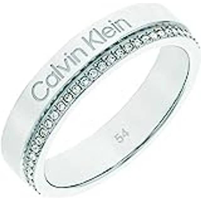 Calvin Klein Edelstahlring Timeless 35000200D - silber