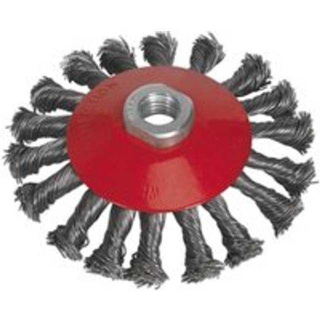 Sealey CWB115 Conical Wire Brush Ø115mm M14 x 2mm