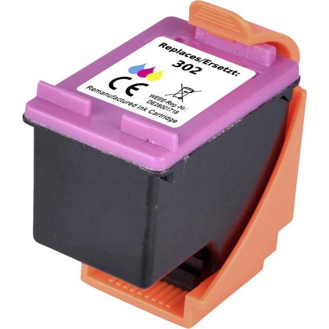 Renkforce Bläck Ersätter HP 302, F6U65AE Kompatibel Cyan, magenta, gul RF-5693274