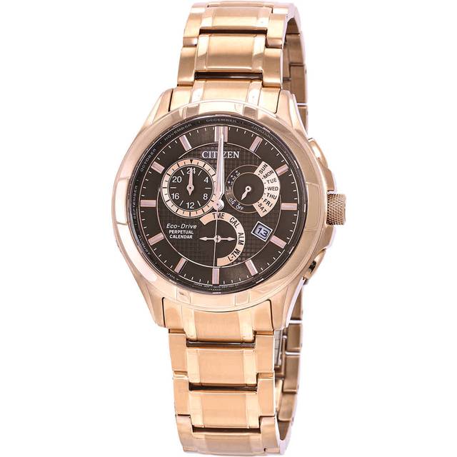 Citizen Gents Eco-Drive Calibre 8700 Watch - Brown