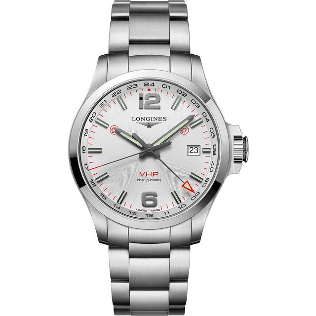 Longines Watch Conquest VHP GMT Mens - Silver