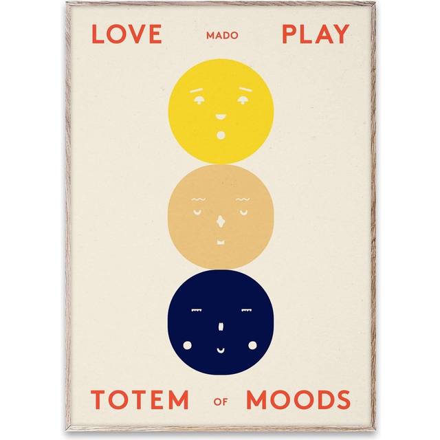 Paper Collective - Posters by All The Way To Paris / Paper Collective - Affisch - Totem of Moods - 30x40 cm