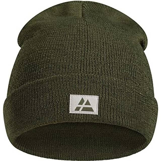 Polar Fleece Recycled Polyester Beanie 1Pack One Size Green 1Pack