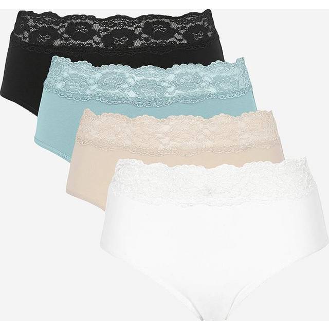 Miditrosa i bomull 4-pack