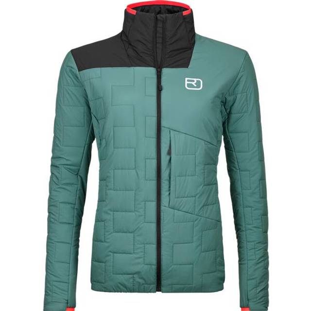 Ortovox Swisswool Piz Segnas Jacket - Merinojacka - Dam Arctic Grey M