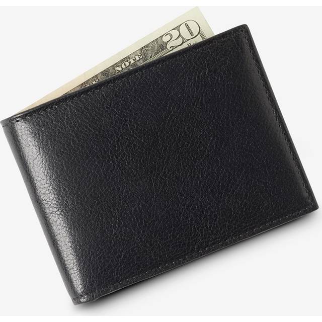 Allen Edmonds Slim Bifold Wallet in Black Leather