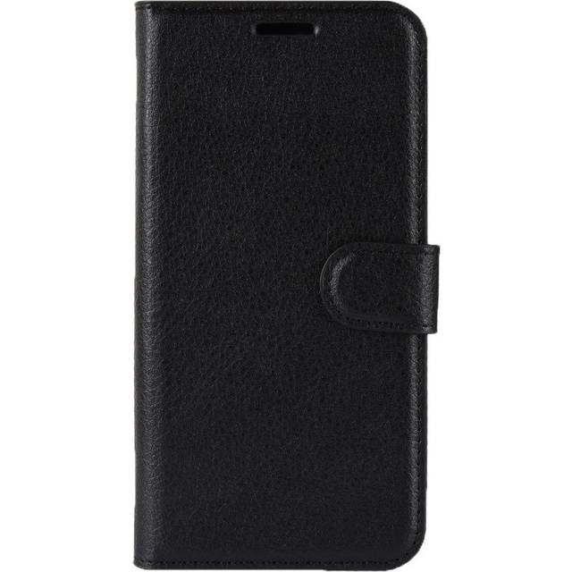 Samsung Galaxy A51 (5G) Litchi Läder Plånboksfodral - Svart
