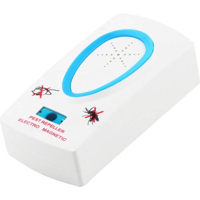 White US Ultrasonic Electronic Repellent Pest Mouse Bug Mosquito Repeller