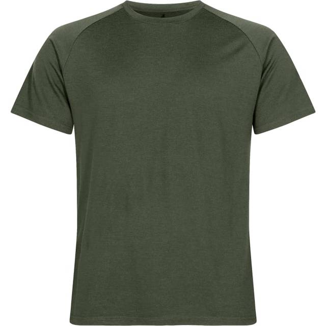 Urberg Men's Lyngen Merino T-Shirt 2.0 Kombu Green, Grn, L