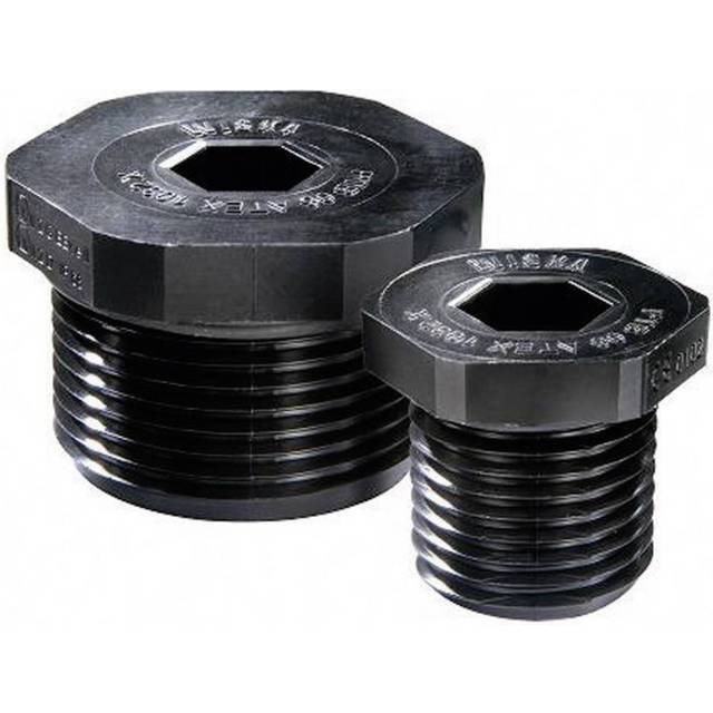 Wiska 10065302 EX-EVSG 20 Black Plastic Locking Screw M20