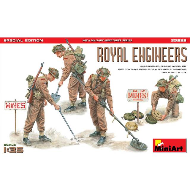 MIN35292 - Miniart 1:35 - Royal Engineers (Spec Edit)
