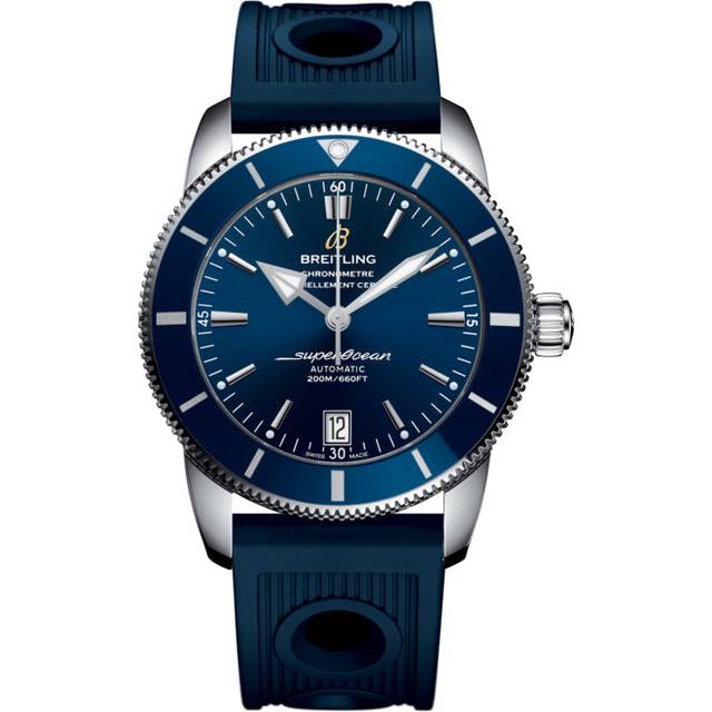 Breitling Watch Superocean Heritage II 42 Steel Gun Blue - Blue