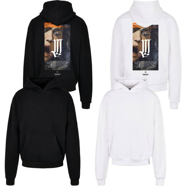 Mt upscale sweatshirt dusa painting heavy oversize hoody white