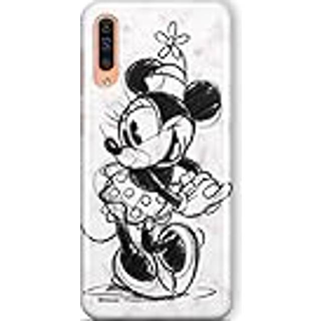 Minnie Mouse #19 Disney-skydd för Samsung Galaxy A50 - Vit