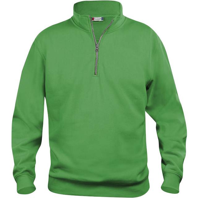 Clique Basic Half-Zip Sweater 021033 Apple Green XL Colour: Apple Gree