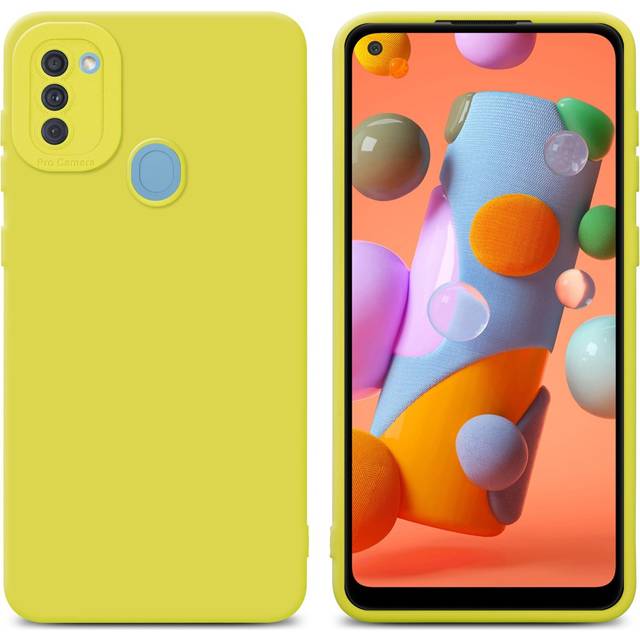 Case for samsung galaxy a11 / m11 camera protection cover fluid tpu silicone