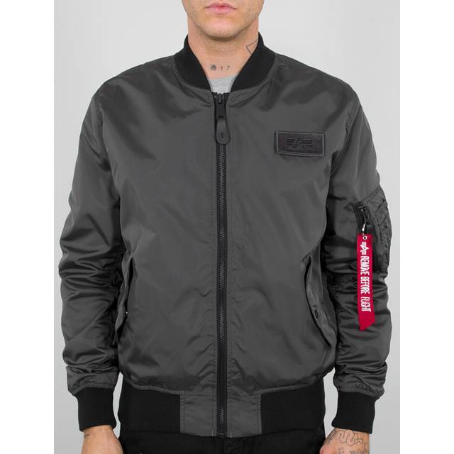 Alpha Industries MA-1 TTC Jacket, grey, Size S for Men