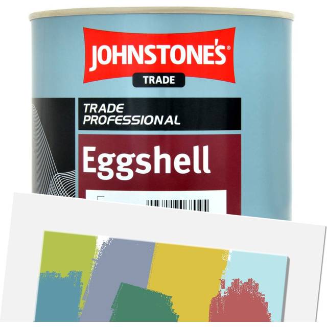 Johnstones Trade - Eggshell Colour 1L