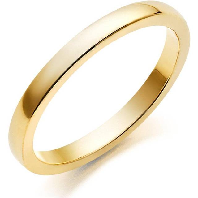 18ct Yellow Gold 2mm Wedding Ring