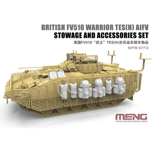 MNGSPS-073 - Meng Model 1:35 - FV510 Warrior Stowage Set (Resin)