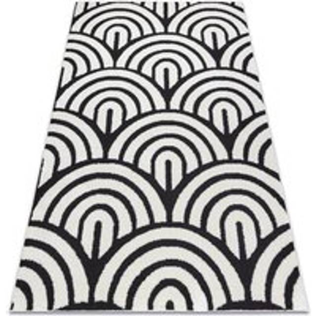 Carpet mode 8629 seashells cream / black black 180x270 cm