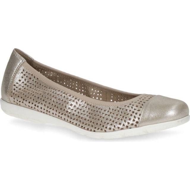 Caprice, Ballerinas, female, Yellow, 3 UK, taupe sue met casual closed ballerinas