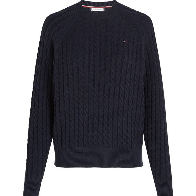 Tommy Hilfiger Crew Neck Organic Cotton Jumper