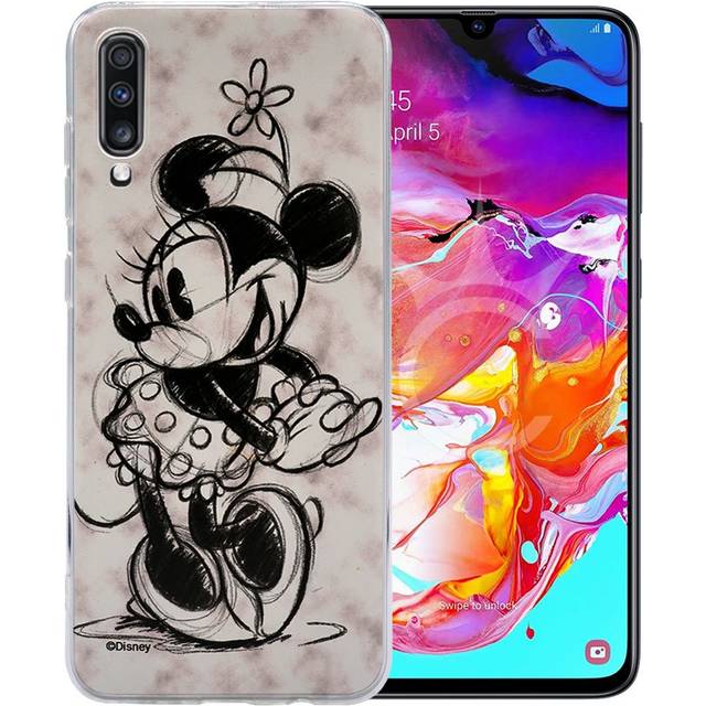 Mimmi Pigg #6 Disney-skydd för Samsung Galaxy A70 - Vit