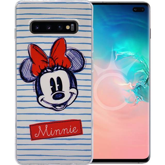 Mimmi Pigg #6 Disney-skydd för Samsung Galaxy S10 Plus - Vit