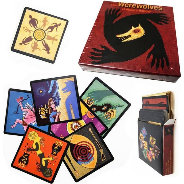Werewolf Table Game Multi-Player Entertainment Competition Puzzle Game