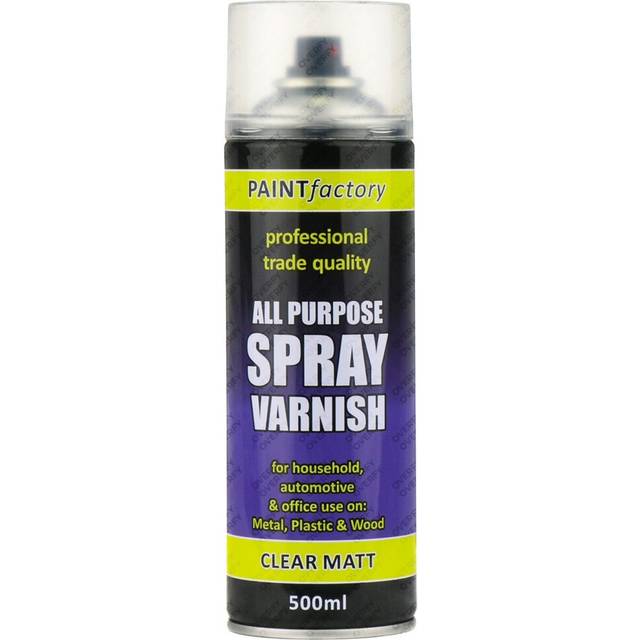 Clear Varnish Spray Paint Matt All Purpose 400ml