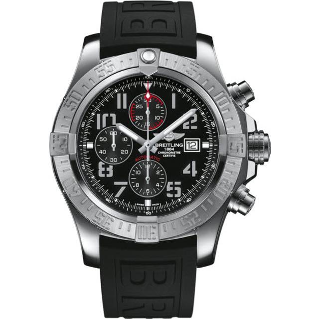 Breitling Watch Super Avenger II Steel Diver Pro III Tang Type - Black