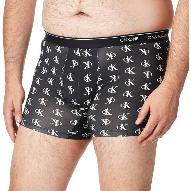 Calvin Klein Men's Underwear CK One Micro Boxer Briefs  Staggered Logo