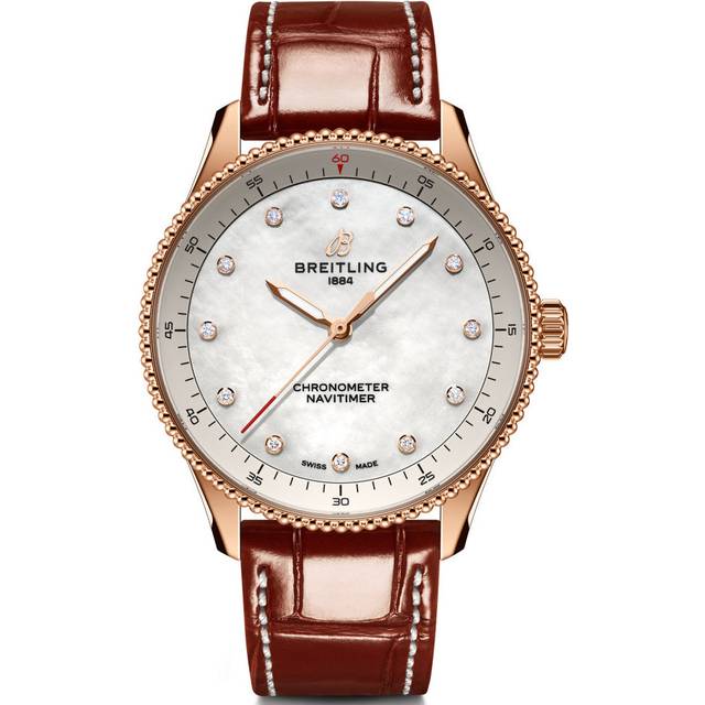 Breitling Navitimer 32 18k Red Gold