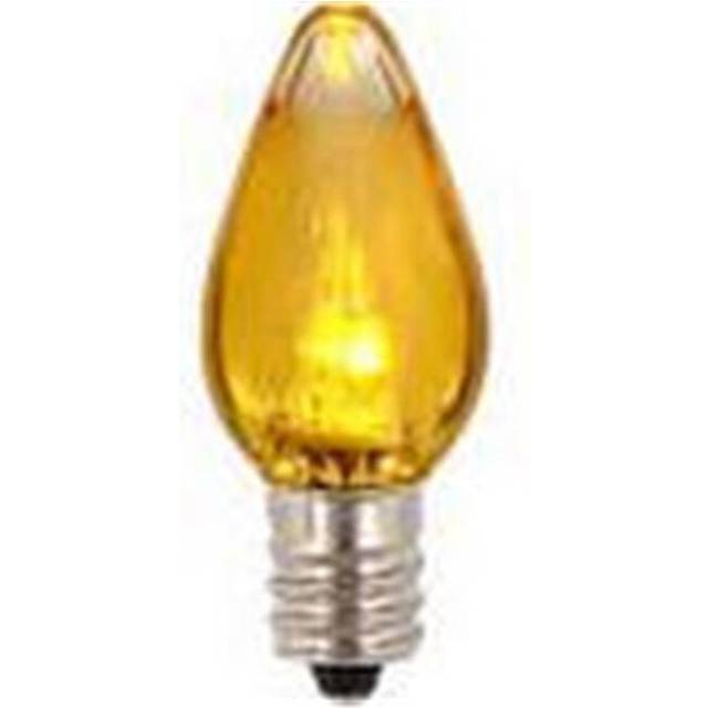 E12 & C7 Yellow Transparent LED Bulb - 25