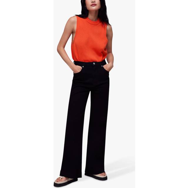 Whistles Indie Rib Knit Tank Top