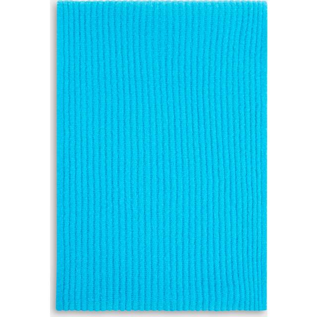 Whistles Women's Wool Mix Rib Scarf - Turquoise - one size