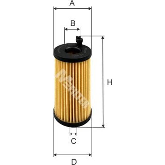 Oljefilter MFILTER TE 4054