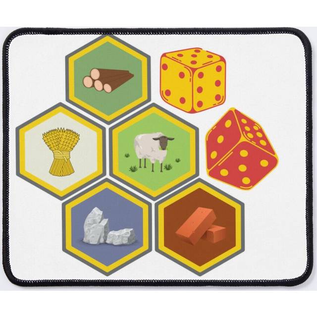 Mouse Pad Roll The Dice 11.8 x 9.8 inch Computer Mat Gaming Office Mousepad