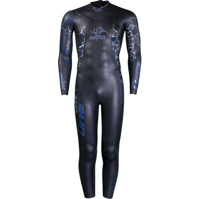 Sailfish Wetsuit Mens One 7 - Neopren våtdräkt - Herr Black XSL