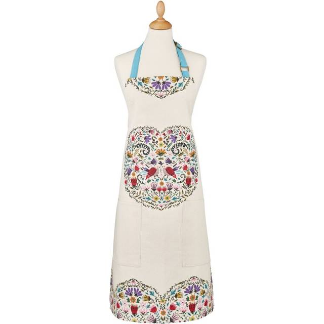 Ulster Weavers Cotton Apron - Melody (100% Cotton, Cream)